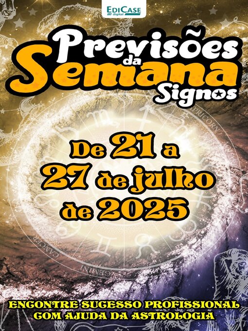 Title details for Previsões da Semana by EDICASE GESTAO DE NEGOCIOS EIRELI - Available